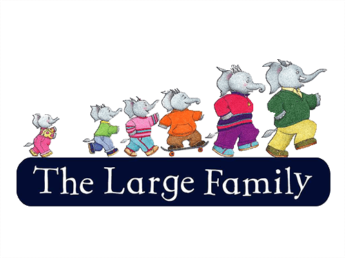 stickylogo the large family