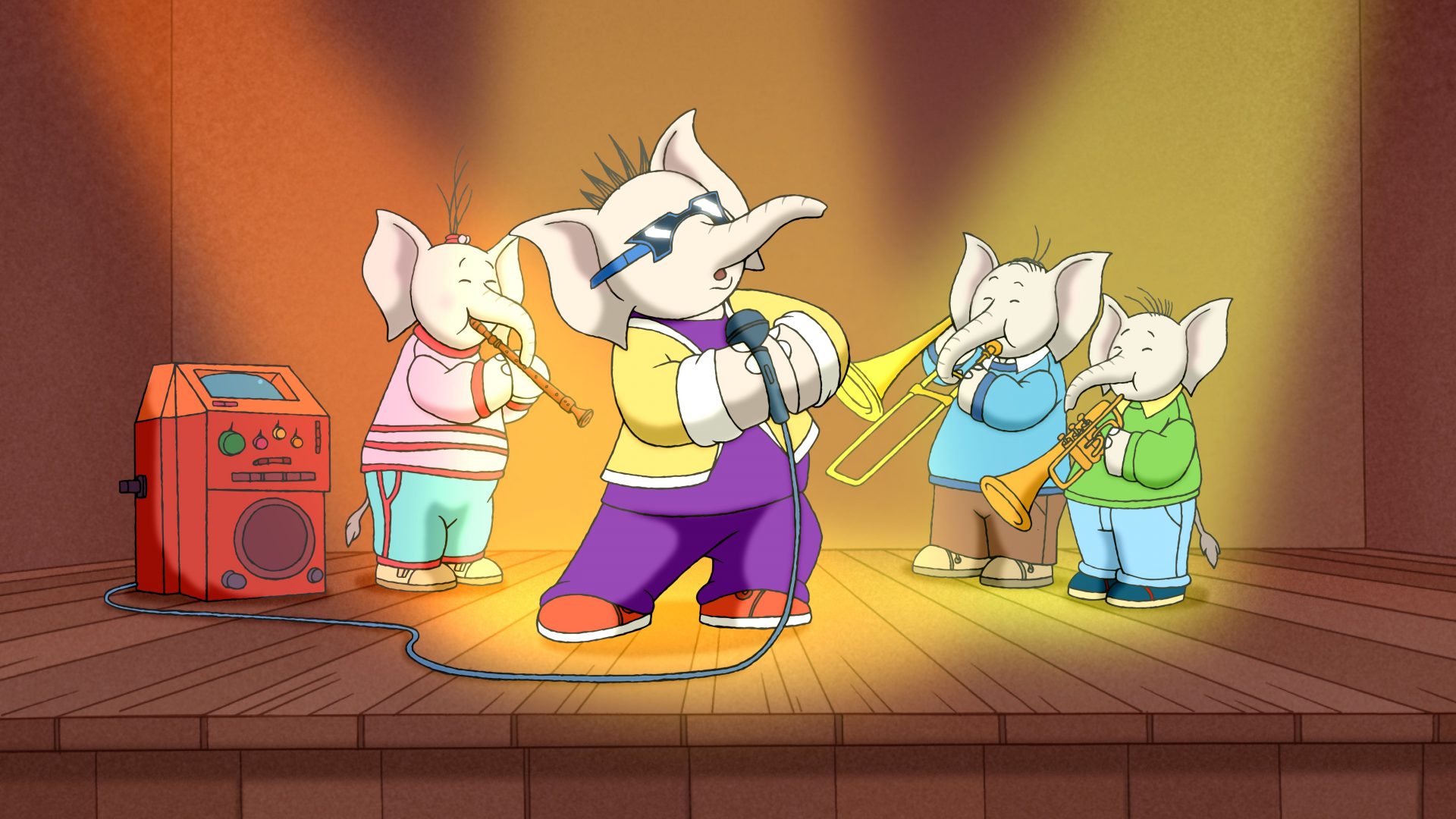 The Large Family concert trompets